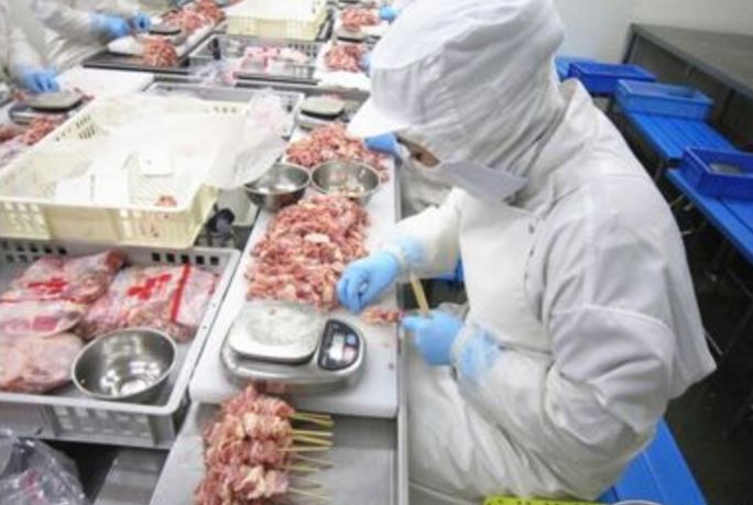 日本肉类加工工作环境
